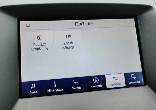 Ford EDGE cena 141900 przebieg: 109355, rok produkcji 2019 z Sępólno Krajeńskie małe 667